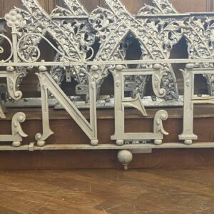 Alternative view of Victorian Wrought Iron Shop Sign 'General Draper'