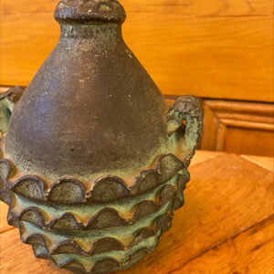 Alternative view of Mid Century Etruscan Style Textured Urn