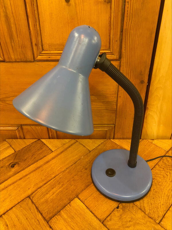 1980's Blue Desk Lamp