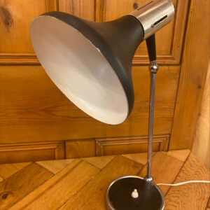 Alternative view of Mid Century Adjustable Chrome and Metal Desk Lamp