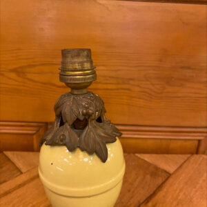 Alternative view of French Ceramic & Brass Lamp Base