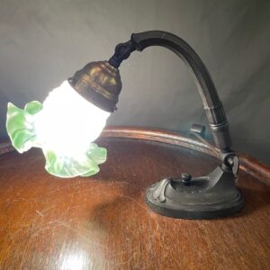 Early 20th Century Belgian Art Nouveau Style Lamp