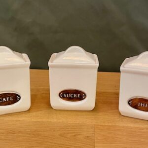 Vintage French Storage Pots