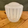 Mid Century Glass Pendant Shade With Diamond Motif