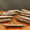 Various Model Ships Boxed