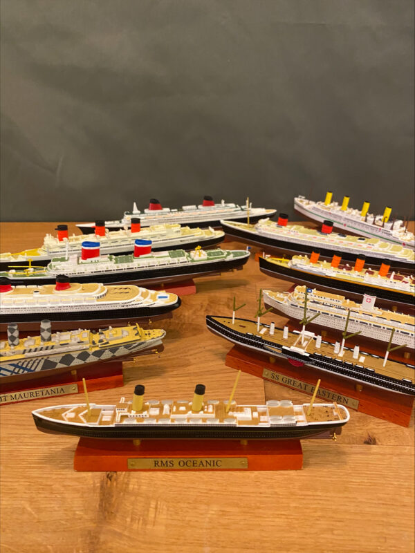 Various Model Ships