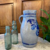 Antique Alsace Pottery Large Jug