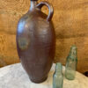 Vintage French Salt Glaze Shallow Confit Pot Vintage French Salt Glaze Shallow Confit Pot