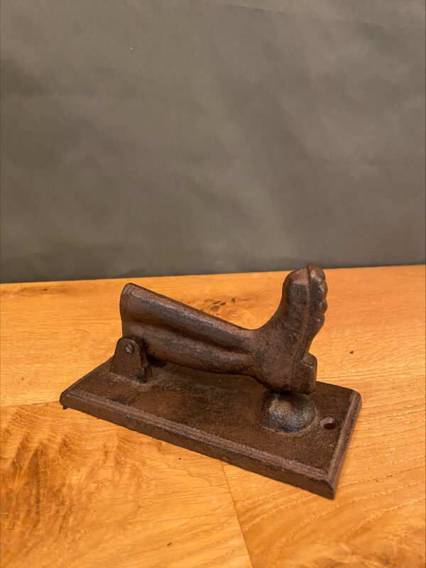 Cast Iron Wellington Boot Door Knocker