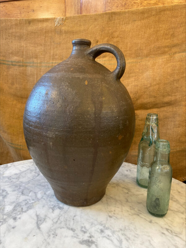 Vintage French Salt Glaze Large Urn / Vase