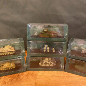 Various Model Tanks Boxed