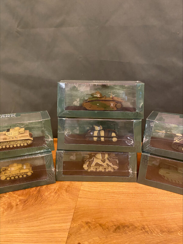 Various Model Tanks Boxed