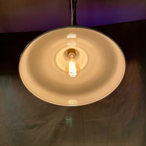 Alternative view of Vintage Green Metal Coolie Lights