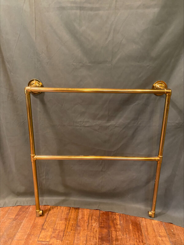 Victorian Style Brass Towel Rail