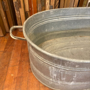 Alternative view of Galvanised Steel Trough / Planter