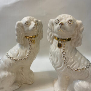Alternative view of Vintage Pair Of Staffordshire Dogs