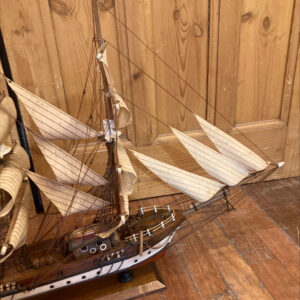 Alternative view of Vintage Model Spanish Ship 'Clipper Siglo XIX'