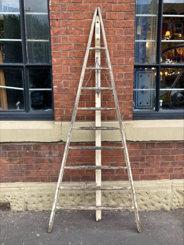 Vintage Wooden Fruit Picking Ladder