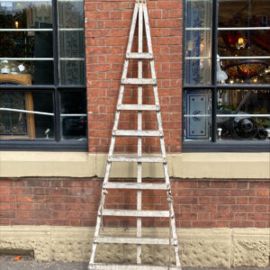 Vintage Wooden Fruit Picking Ladder