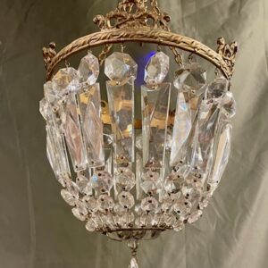 Alternative view of Early 20th Century Petite Bag Chandelier