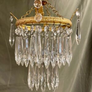 Early 20th Century Waterfall Chandelier