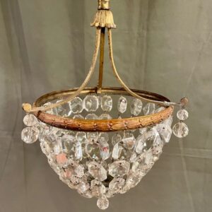 Early 20th Century Bag Chandelier