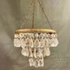 Early 20th Century Petite Bag Chandelier