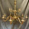 Early 20th Century French Waterfall Chandelier