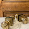 Beehive Brass Door Handles