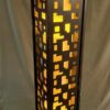 Contemporary Metal Wall Light With Large Glass Shade