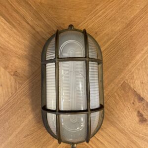 Art Deco Brass Bulk Head
