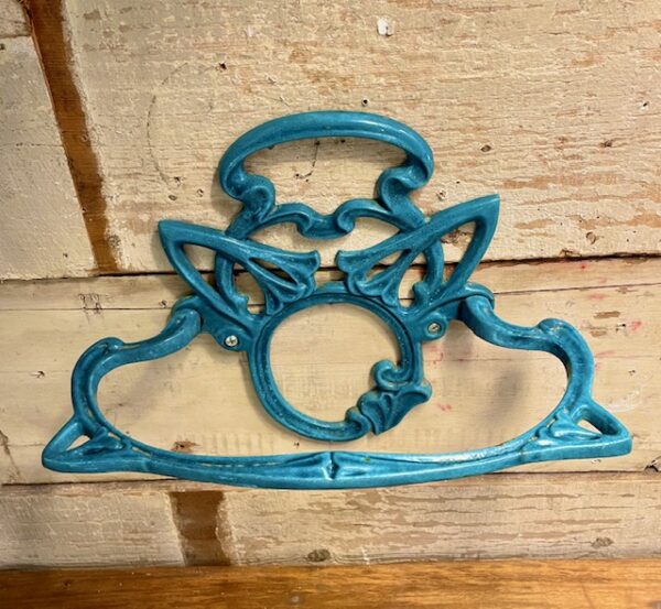 Art Nouveau Blue Enamel Umbrella Holder