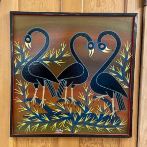 Lacquer On Board 'Tanzanian Stories' By Ally