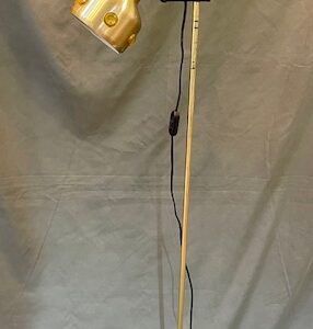 1970s Danish Brass Coloured Standard Lamp With Perspex Roundels 1970s Danish Brass Coloured Standard Lamp With Perspex Roundels
