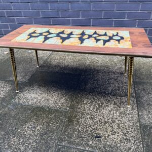 1970s Formica And Tile Topped Table