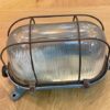 Mid Century Belgian Rise & Fall Pendant With Three Metal Shades