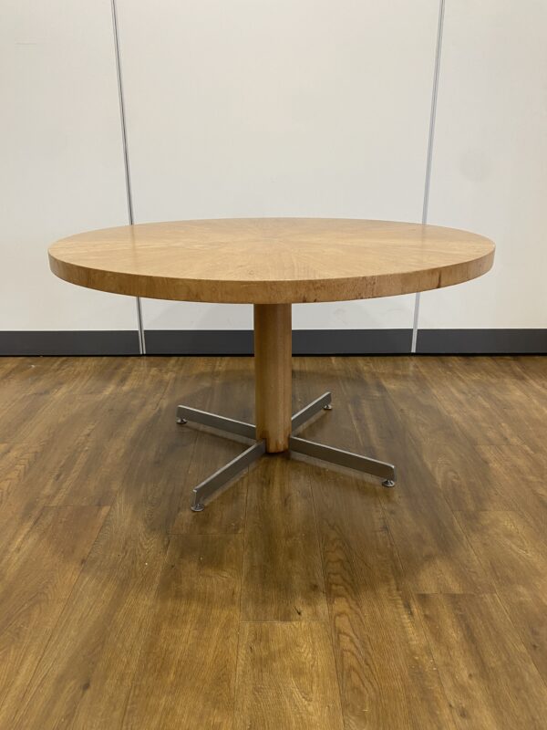 Walnut Occasional Table With Rise & Fall Mechanism