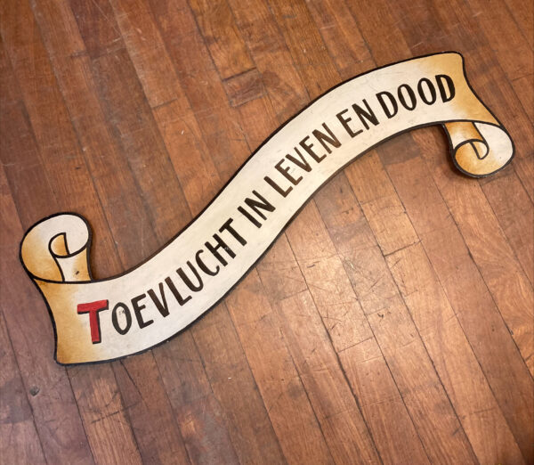 Late 19th Century Dutch Signage