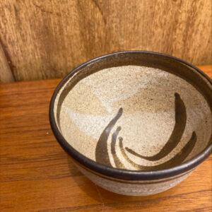Alternative view of Mid Century Stoneware Small Bowl / Dish