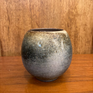 Mid Century Stoneware Smooth Glaze Pot