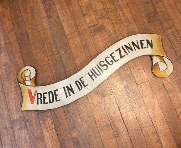 Late 19th Century Dutch Signage