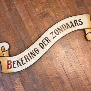 Late 19th Century Dutch Signage