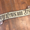 Late 19th Century Gothic Dutch Signage Late 19th Century Gothic Dutch Signage