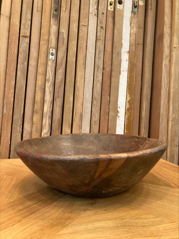 Indian Carved Wood Bowl