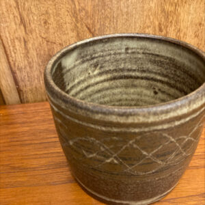 Alternative view of Mid Century Stoneware Plant Pot