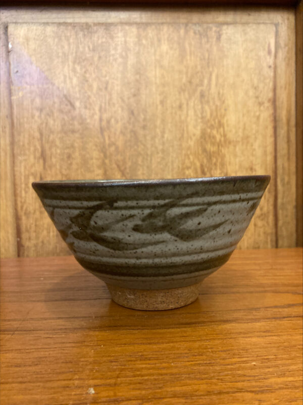 Mid Century Stoneware Small Bowl