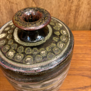 Alternative view of Mid Century Layered Glaze Bud Vase