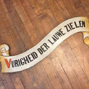 Late 19th Century Dutch Signage