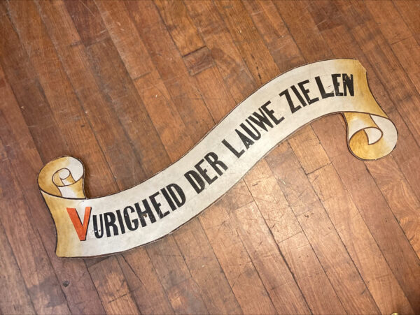 Late 19th Century Dutch Signage