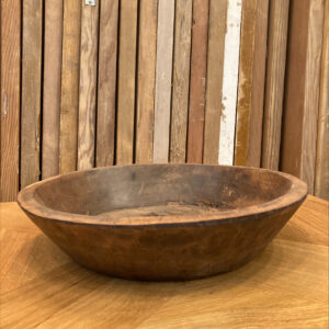 Indian Carved Wood Bowl